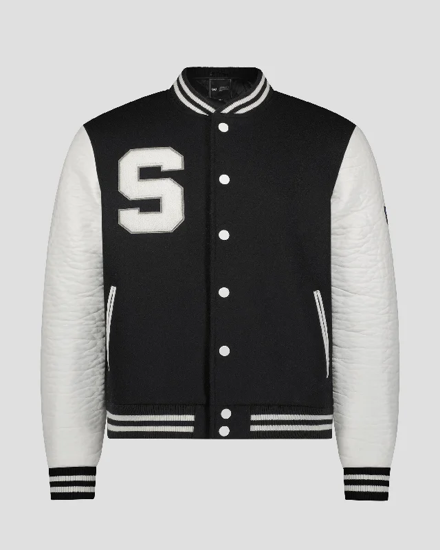 Relaxed Styles SG Varsity - Black + White