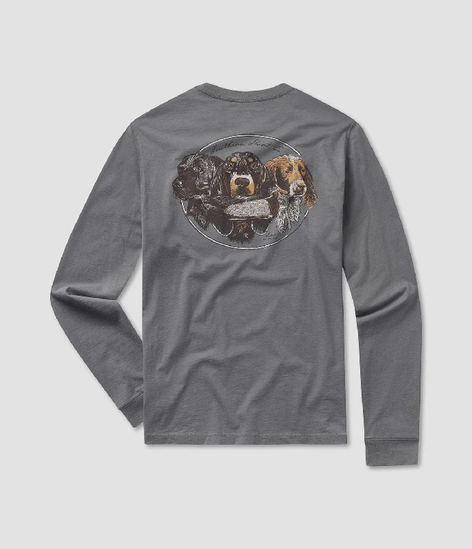 Classic Designs Loyal Tee LS - Volcanic Ash