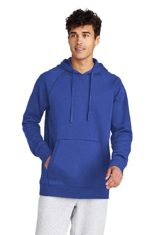 Everyday Jeans Sport-Tek Mens Drive Fleece Hooded Sweatshirt Hoodie w/ Pouch Pocket - True Royal Blue Everyday Jeans Sport-Tek Mens Drive Fleece Hooded Sweatshirt Hoodie w/ Pouch Pocket - True Royal Blue
