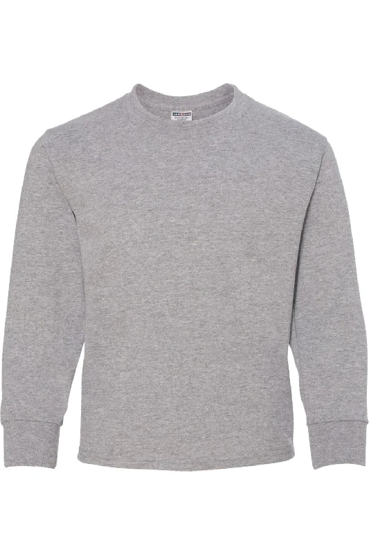 All-Day Wear JERZEES Dri-Power Youth Long Sleeve 50/50 T-Shirt