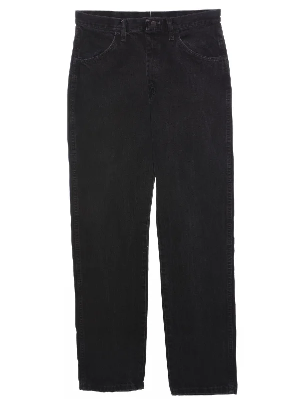 Denim Looks Black Straight Fit Jeans - W34 L34